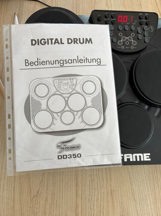 Batería Electrónica Fame DD-350 Completa