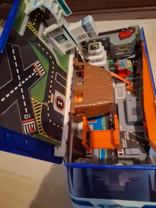 Autobús Micro Machines Azul y Blanco