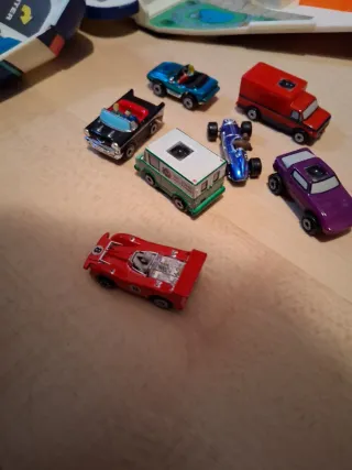 Autobús Micro Machines Azul y Blanco