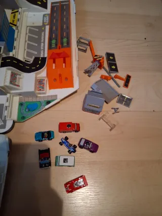 Autobús Micro Machines Azul y Blanco