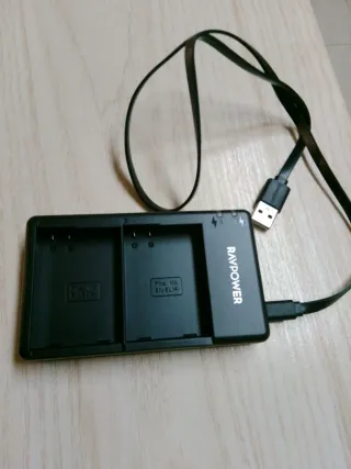 Cargador Doble Batería Nikon EN-EL14