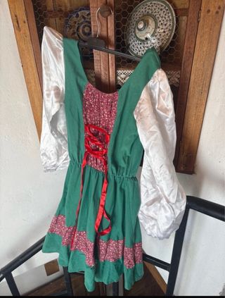 Disfraz Tirolesa Mujer Talla Única