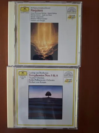 Mozart Requiem / Beethoven Sinfonías 5 & 8 CD