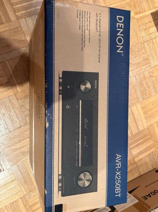 Receptor AV Denon AVR-X250BT Negro