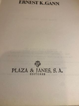 Libro Masada - Ernest K. Gann (1981)