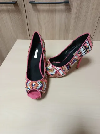 Lote Zapatos Tacón Mujer