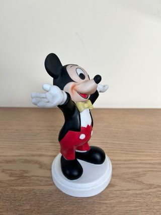Figura Mickey Mouse Porcelana Años 80