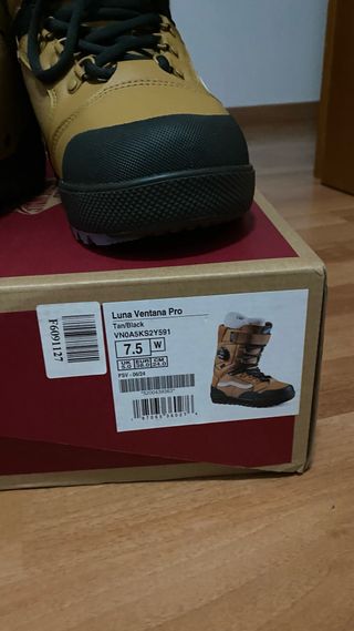 Botas de nieve Vans Luna Ventana Pro Mujer Talla38