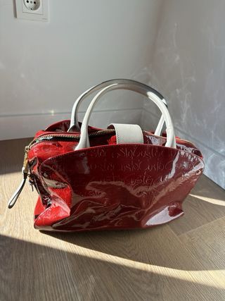 Bolso Custo Charol Granate