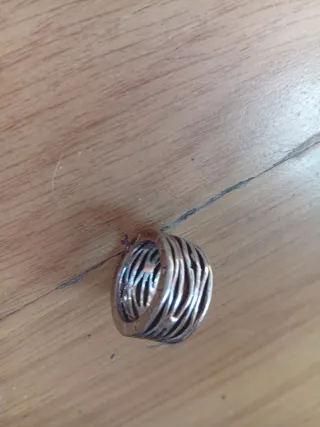 Anillo Bvlgari Mujer Gris Brillante