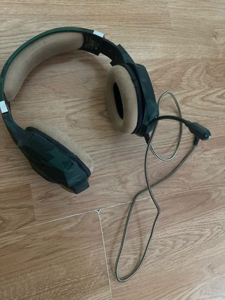 Cascos Gaming Camuflaje con Micrófono
