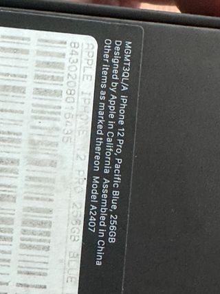 iPhone 12 Pro 256GB Azul