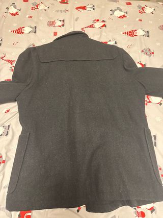 Abrigo Lefties Hombre Trenzado Negro XL