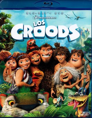 Los Croods Blu-ray + DVD