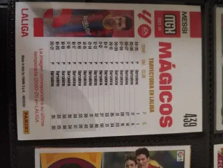 Cromo Messi Mágicos LaLiga 2023-24