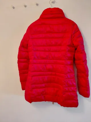 Piumino Motivi rosso