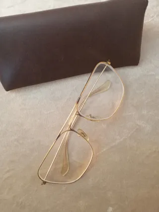 Gafas Ray-Ban B&L Usa Oro 10k