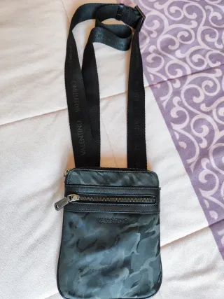 Tracolla uomo Mario Valentino nera