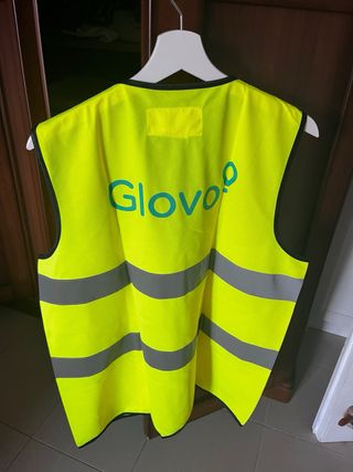 Gilet alta visibilità Glovo nuovo