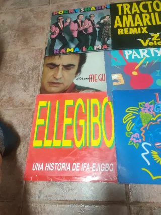 Lote Vinilos Varios: Dance, Pop, Latinos. 5€ unida