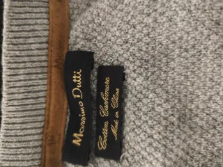 Jersey Massimo Dutti punto nido abeja gris