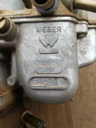 Carburador Weber 250 ICEV 58