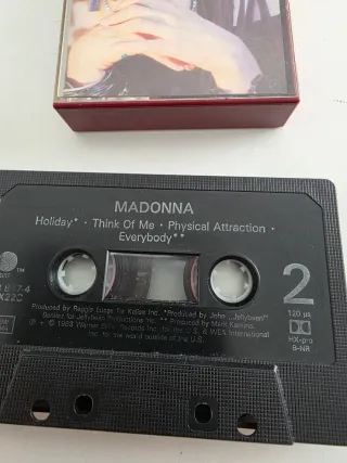 Madonna - The First Album Cassette 1983