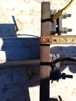 Base baquelita cuadro eléctrico 380v