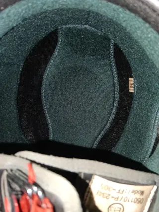 Casco de moto Nitro con visera y funda