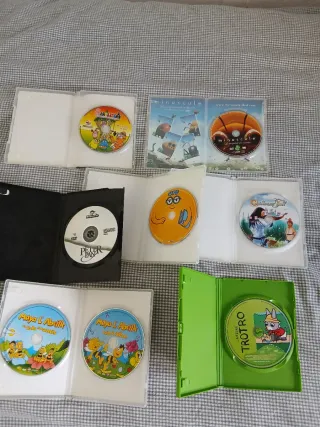 7 DVDs Infantiles en Francés