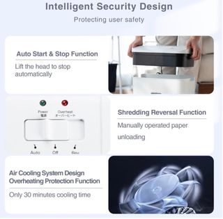 Trituradora Papel Profesional 21L SIN ABRIR