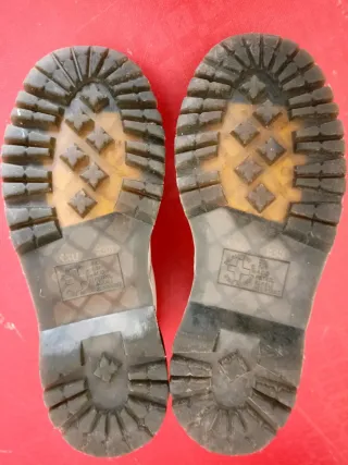 Stivali Dr. Martens bianchi con zip