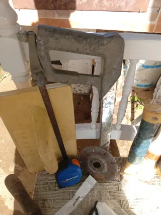 Lote herramientas albañilería