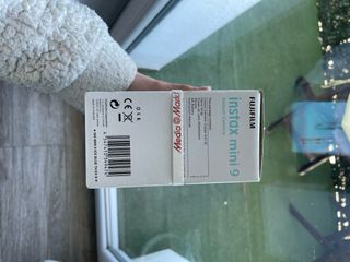 Cámara Instax Mini 9 Fujifilm Azul nueva