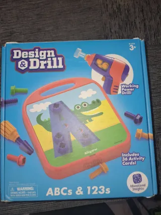 Design & Drill ABCs & 123s (PRECIO NEGOCIABLE)