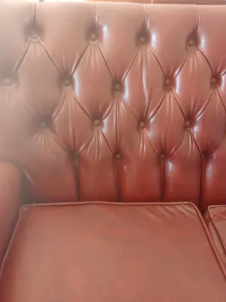 Sofá de piel 3 plazas