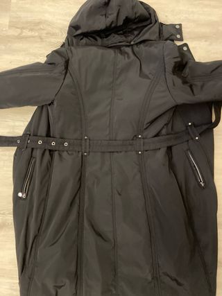 Giubbotto Facit nero con cappuccio