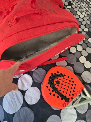 Bolsa Grande Padel Wilson Roja