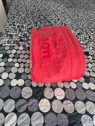 Bolsa Grande Padel Wilson Roja