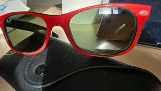 Gafas de Sol Ray-Ban RB2132 Negro/Rojo