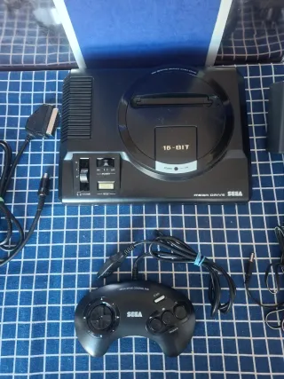 HIGH DEFINITION MEGADRIVE 1 RGB ORIGINAL COMPLETA