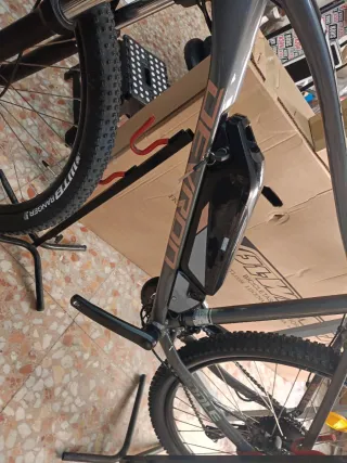 Bicicleta Eléctrica Gris