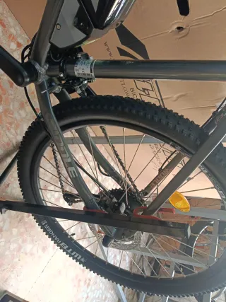 Bicicleta Eléctrica Gris