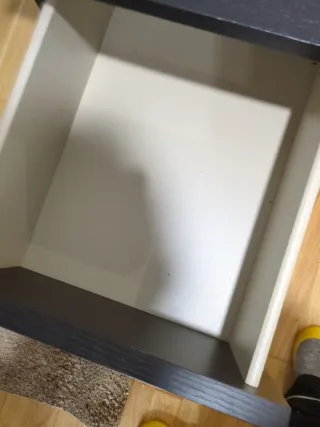 Cajonera Malm Ikea 2 cajones Negra