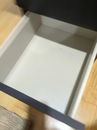 Cajonera Malm Ikea 2 cajones Negra