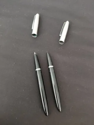 Due penne stilografiche