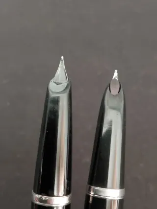 Due penne stilografiche