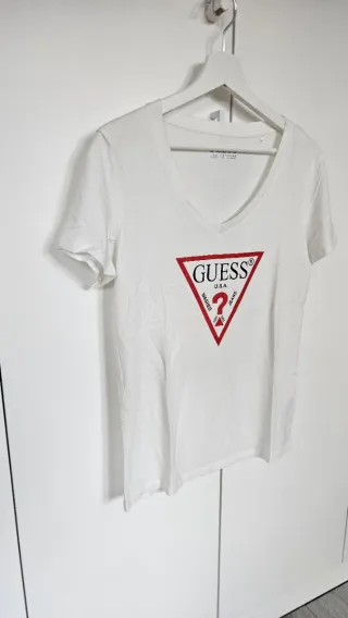 Camiseta Guess Talla S Blanca