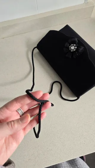 Bolso de fiesta negro