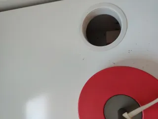 Escritorio Ikea Micke 73x50 + Silla + Lámpara